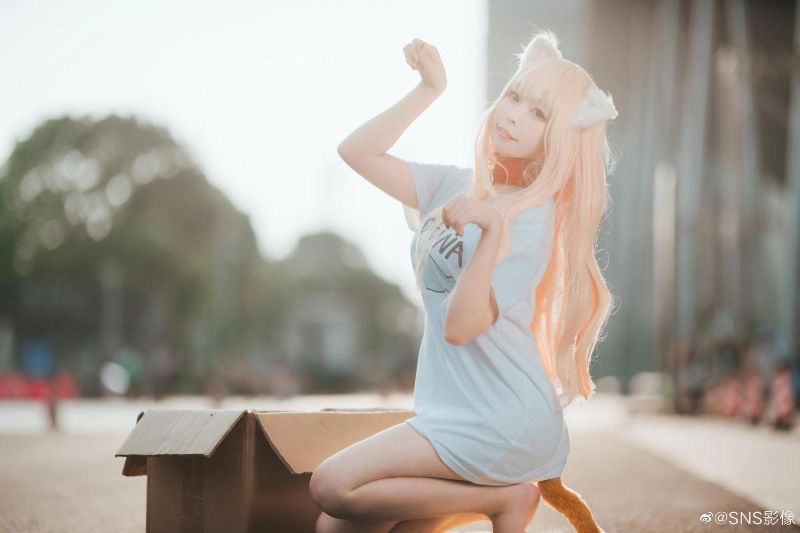 樱岛嗷 - 漫展返图猫娘「40hara」小猫3 3