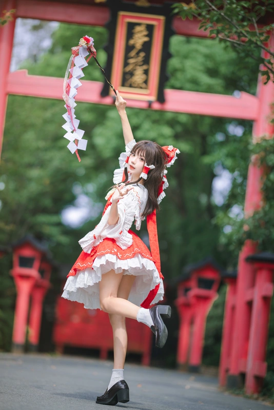森森仙短款灵梦 - 花柒Hana