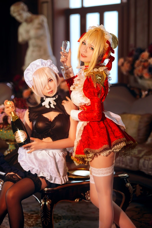 Claudius x Kyrielight Maid - 半半子X面饼仙儿 - 面饼仙儿